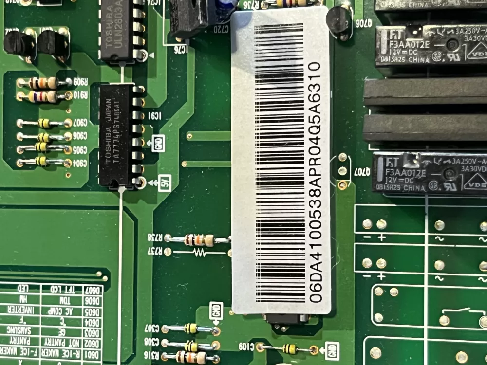 Samsung DA41 00538A DA4100538A Refrigerator Control Board AZ44238 | V429