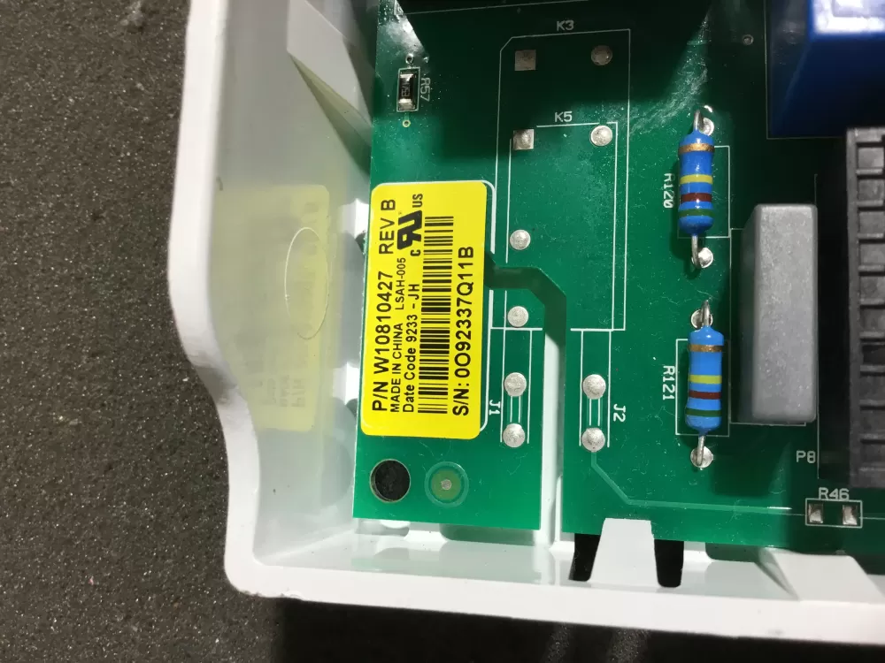 Whirlpool W10810427 Dryer Control Board AZ96242 | NR48