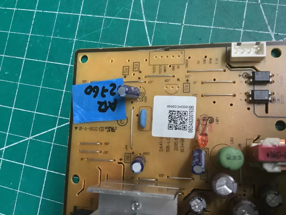 Samsung DA92-00763B Refrigerator Control Board Inverter AZ207423 | AR2760