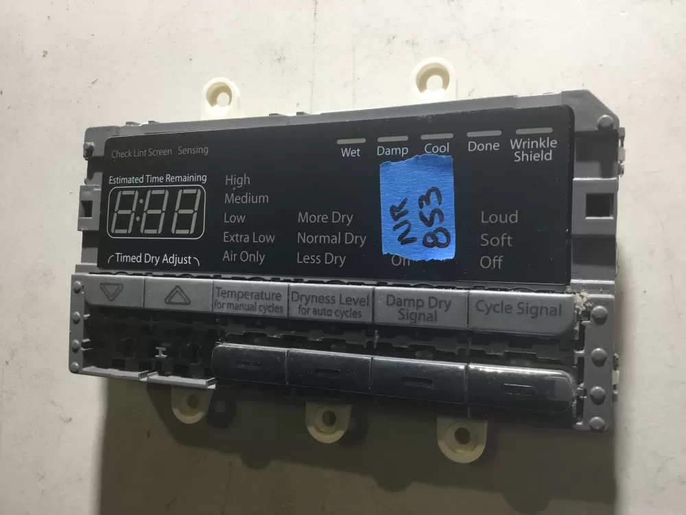 Whirlpool W10352341 Dryer Control Board AZ44908 | NR853