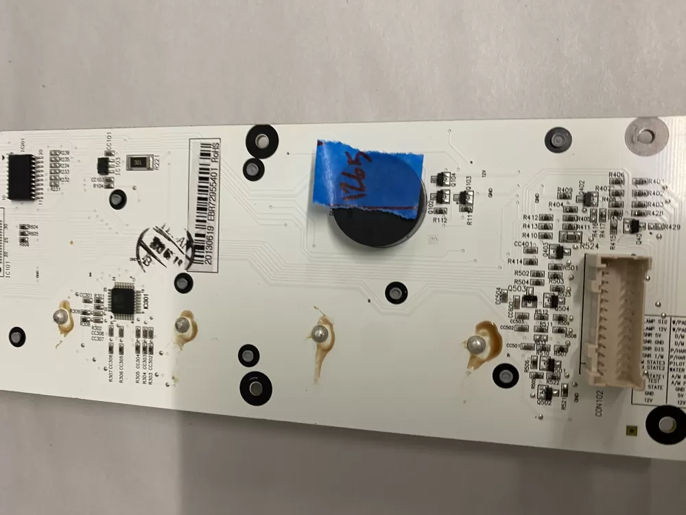 LG EBR72955401 Refrigerator Control Board AZ211485 | BK1265