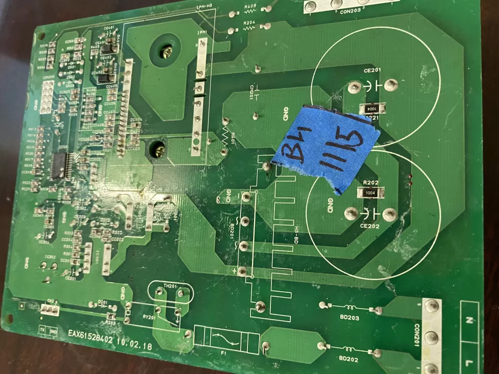 LG Kenmore EBR64173903 Refrigerator Control Board AZ35416 | BK1115