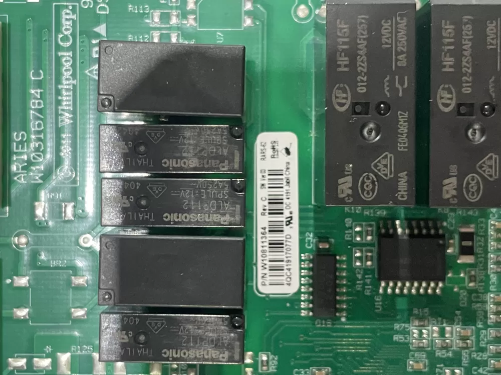 Whirlpool W10843055 Main Control Board AZ188675 | Wm1538