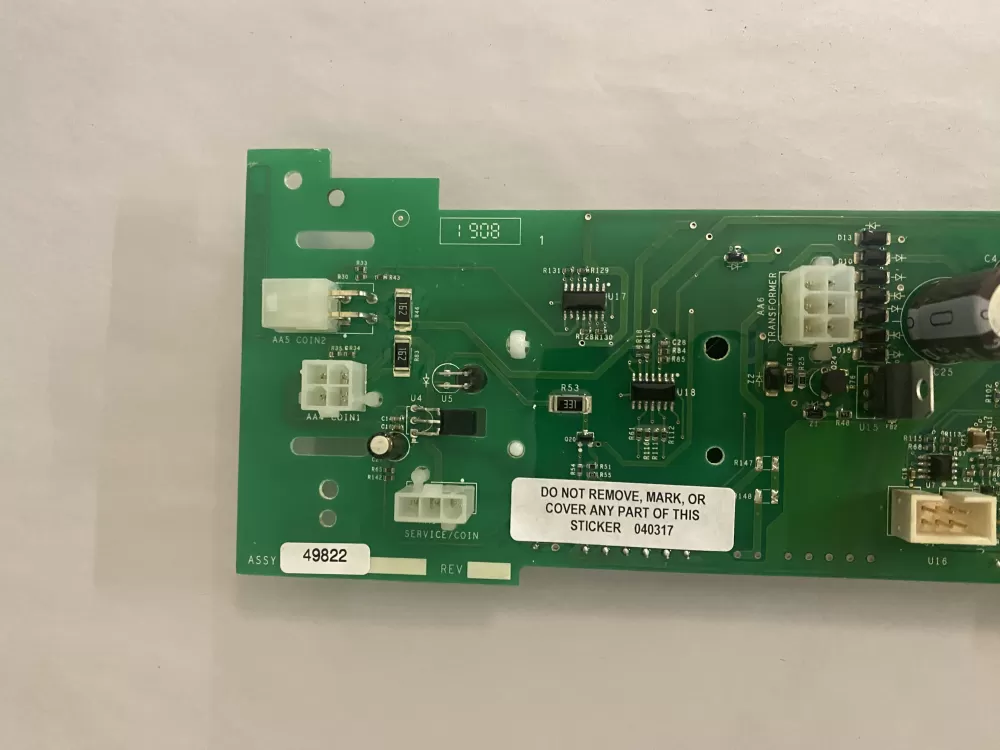 Maytag Washer Control Board Display User Interface AZ111522 | BK939