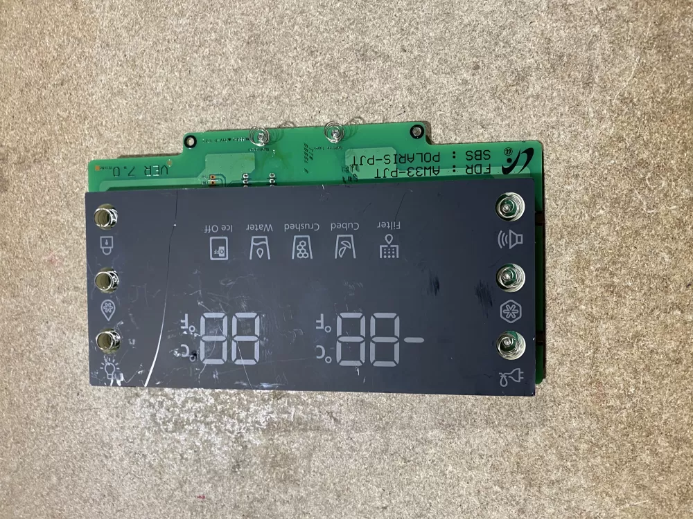 Samsung DA92-00197A  AP5581195  DA92-00153 Refrigerator Display Control Board