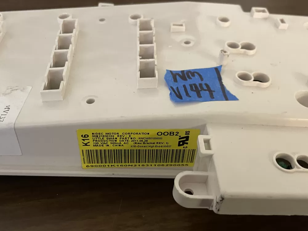GE WH12X10355 00N21830102 WMCK0501000000 Washer Control Board AZ100233 | Wmv144
