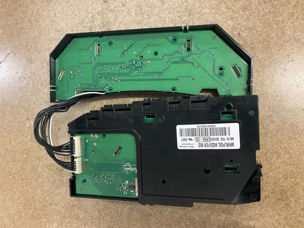 Whirlpool 461970230682  4619 702 30682 Washer Control Board UI Assembly