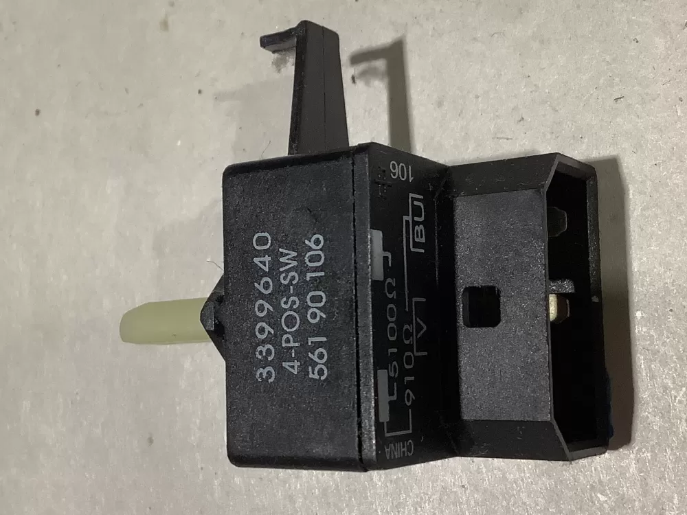 Whirlpool 3396014 Dryer Inglis Kitchen Aid Switch AZ105481 | Sl119