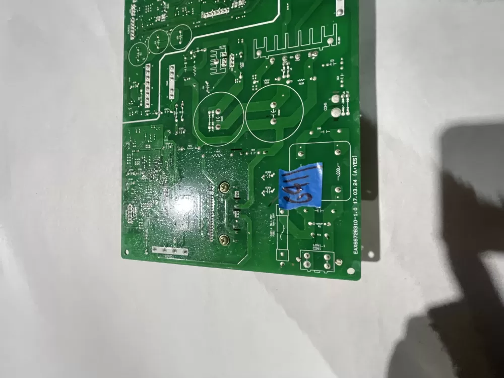 LG EBR83845002 AP6319397 Refrigerator Main Power Control Board AZ189871 | KM641