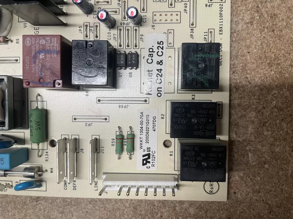 GE 200D2260G008 PD00074367 AP7188100 Refrigerator Control Board AZ10666 | KM1587