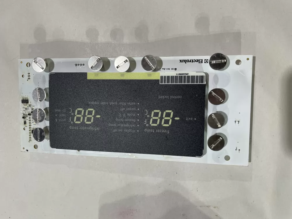 Frigidaire AP6285796 242209730 PS12364209 Refrigerator Display Control Board P#