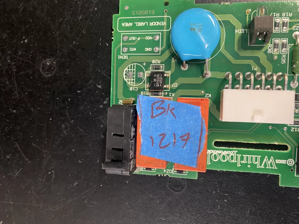 Whirlpool Kenmore 2252166 Refrigerator Control Board AZ4837 | BK1217