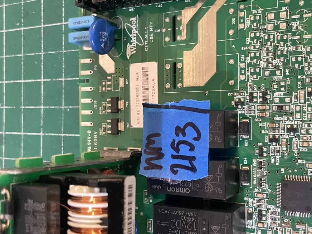 Whirlpool washer control board 4619-702-53351 AZ200789 | Wm2153