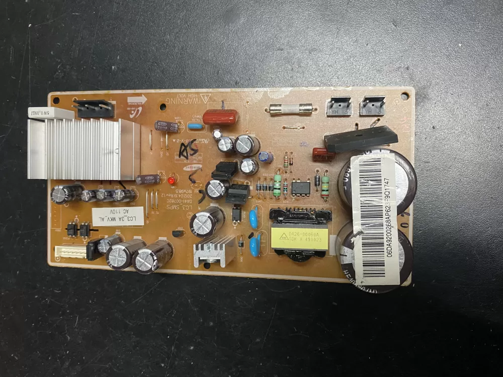 Samsung DA92-00268A Refrigerator Inverter Control Board AZ10737 | BK609