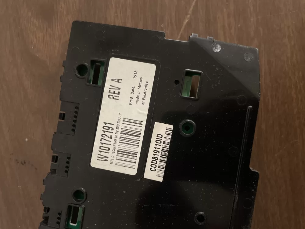 Whirlpool W10172191 W10031410 Dryer Control Board AZ81525 | KMV497