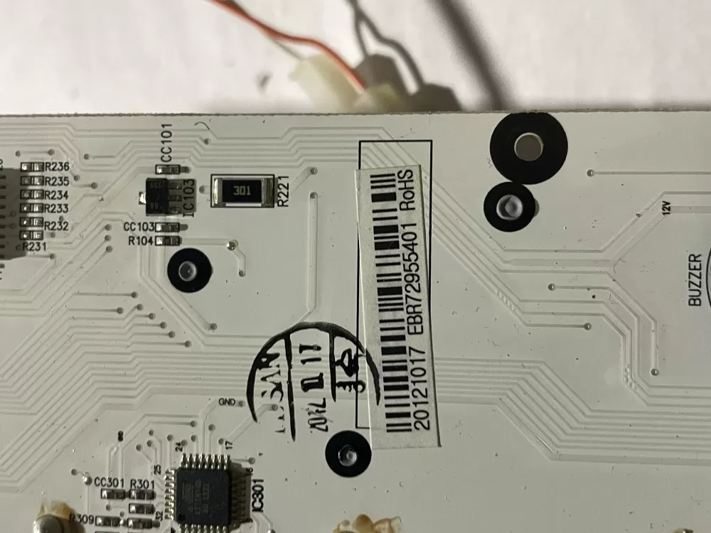 LG EBR72955401 Refrigerator Control Board AZ201720 | Wm2433