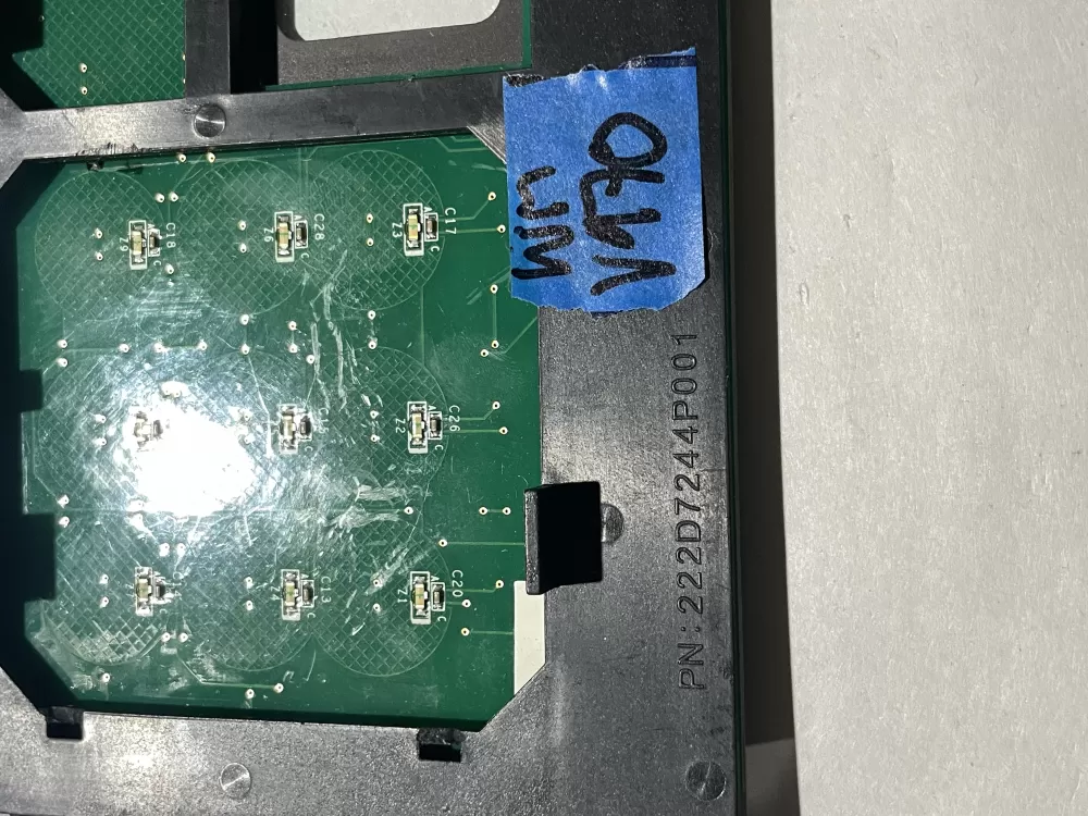 GE WB27X21183 Range Touch Control Panel AZ230919 | Wmv970