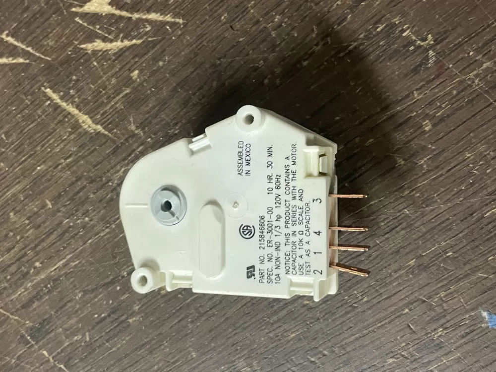 Frigidaire Kenmore AP2111929 12762 Refrigerator Defrost Timer AZ41462 | Wm1722