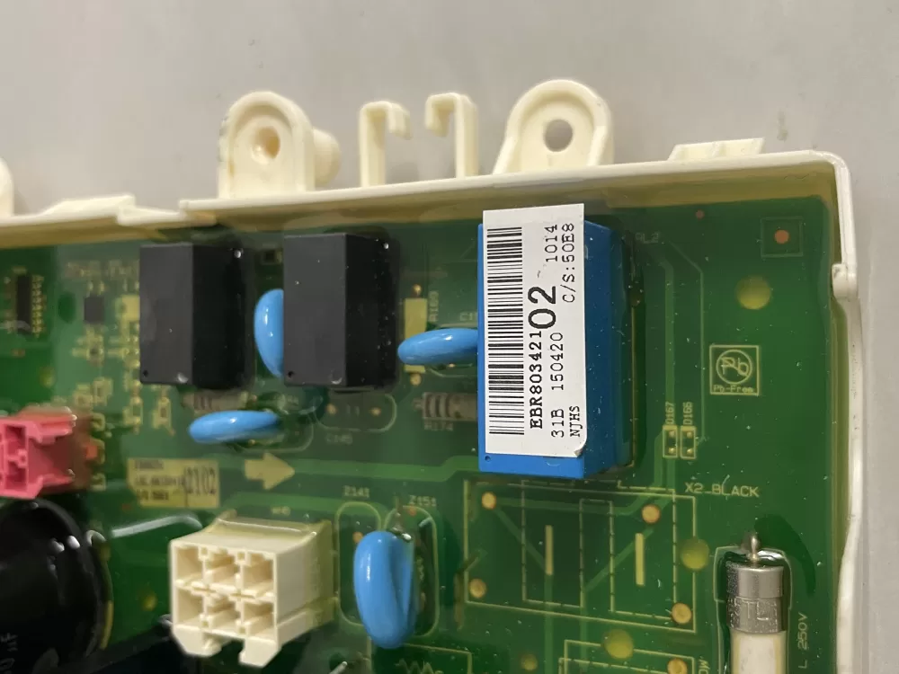 LG EBR80342102 Washer Control Board AZ210781 | Wmv932