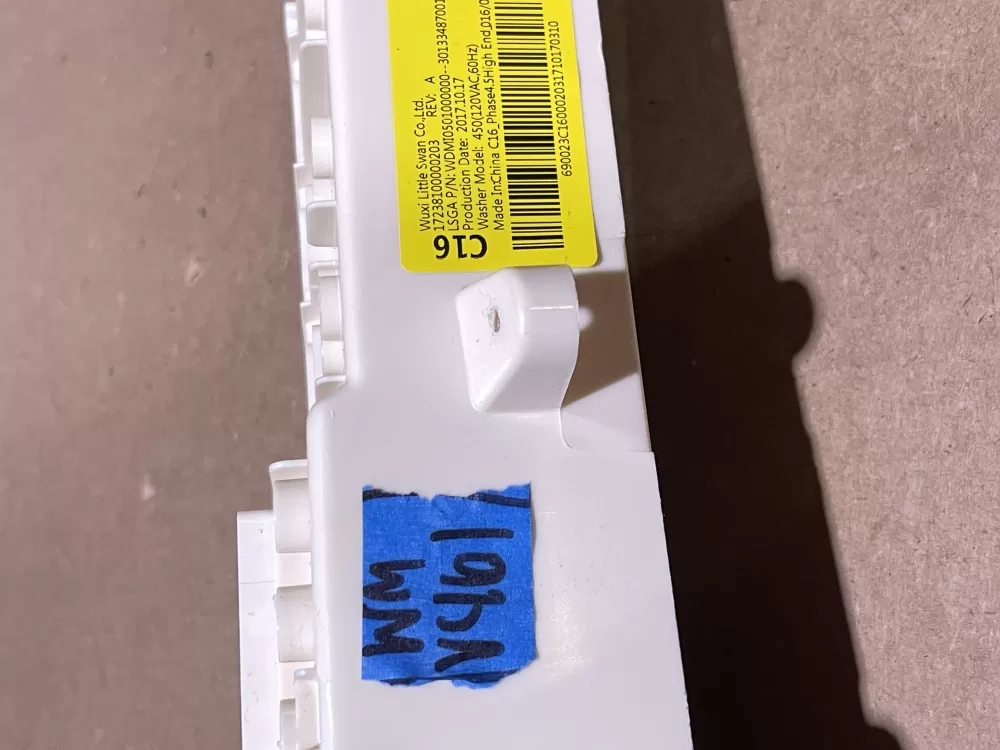 GE WH12X24234 17238100000203 Washer Control Board AZ75119 | Wmv461