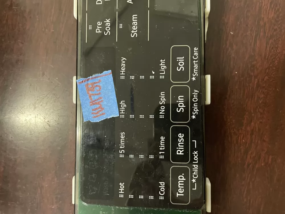 Samsung DC97 22462G Washer Control Board Panel AZ42325 | KM1739