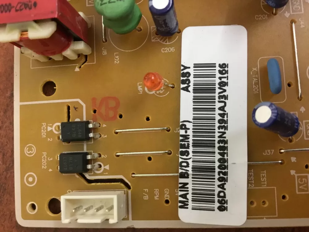 Samsung DA92 00483N Refrigerator Control Board Inverter AZ31426 | NR1671