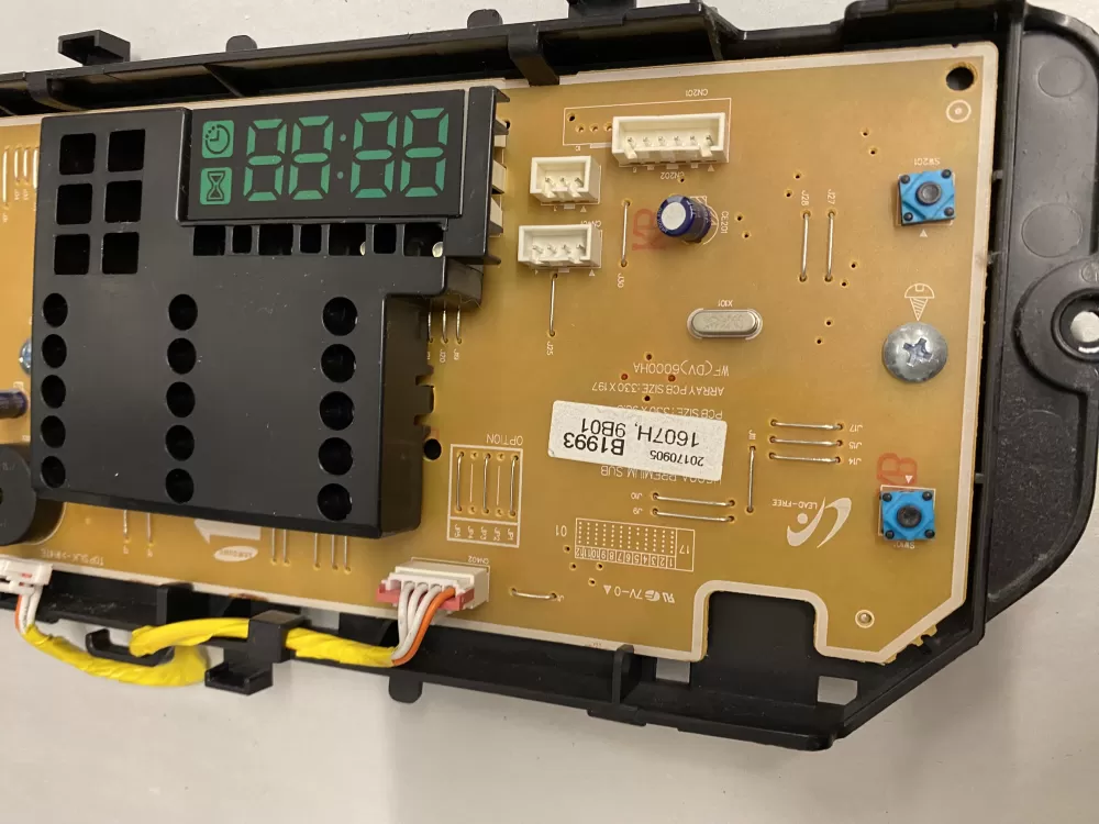 Samsung DC92 01607H DC9201607H Dryer Control Board Interface AZ224155 | BKV946