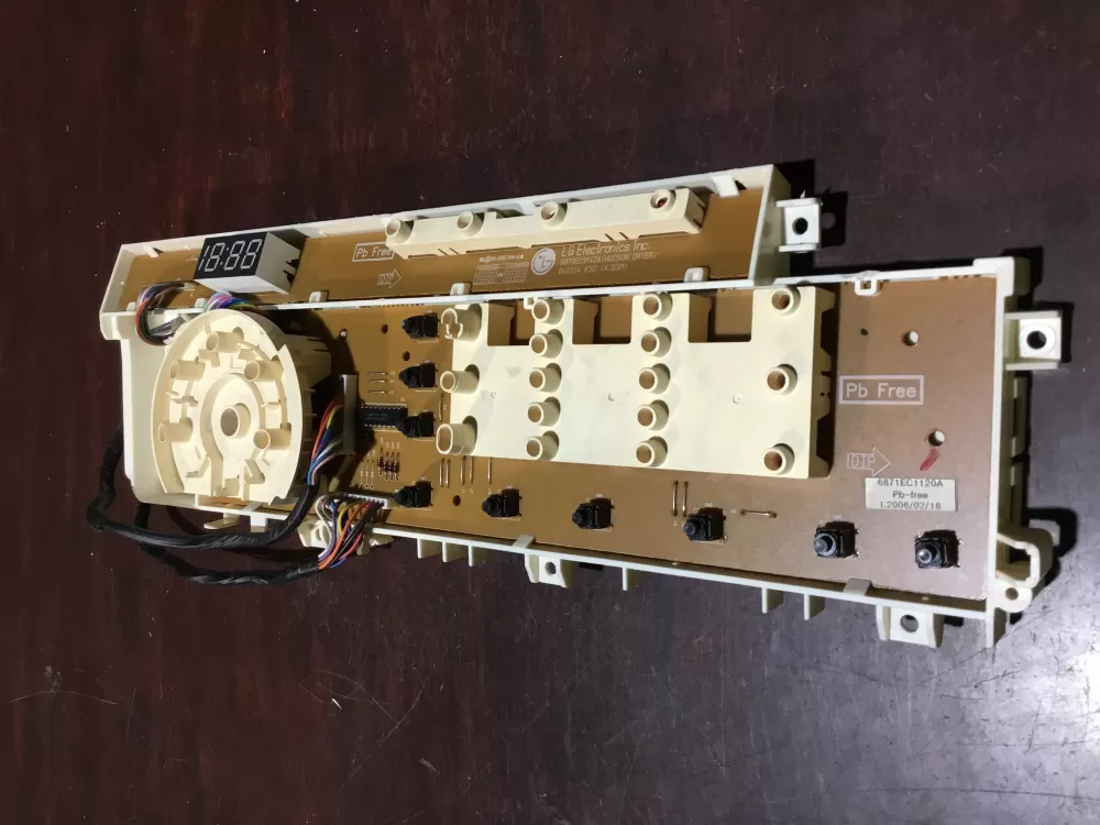 LG 6871EC1120A  AP4441609  1359830  6870EC9142A  6871EC1120B  AH3529893  EA3529893  PS3529893 Dryer Control Board