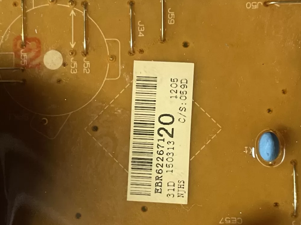 LG EBR62267120 Washer Control Board AZ14828 | V330