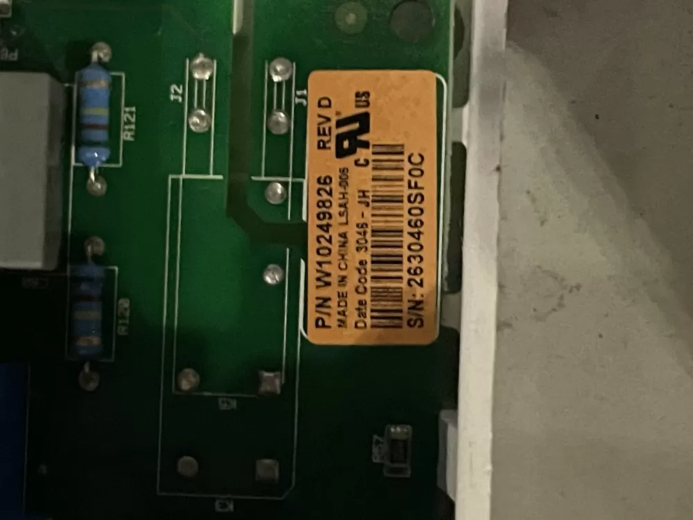Whirlpool Maytag W10249826 W10249827 Dryer Control Board AZ34750 | Wm214