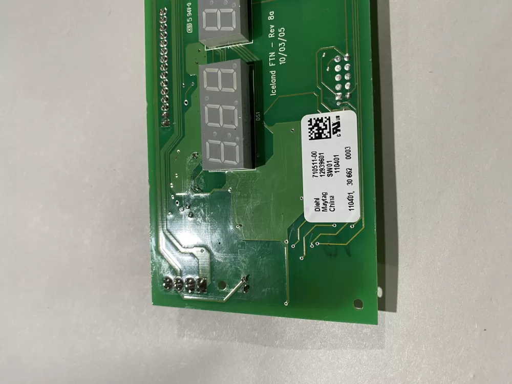 Maytag Amana 12939601 Refrigerator Control Board Dispenser AZ141547 | BK1382