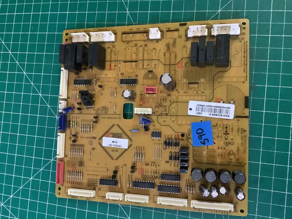 Samsung DA92 00384H Refrigerator Control Board AZ194738 | NR590