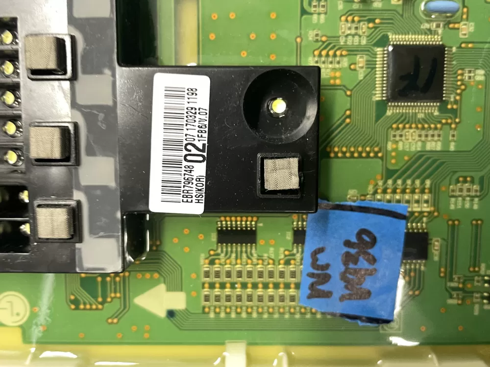 LG EBR79674802 Dryer Display Control Board AZ212229 | Wmv936