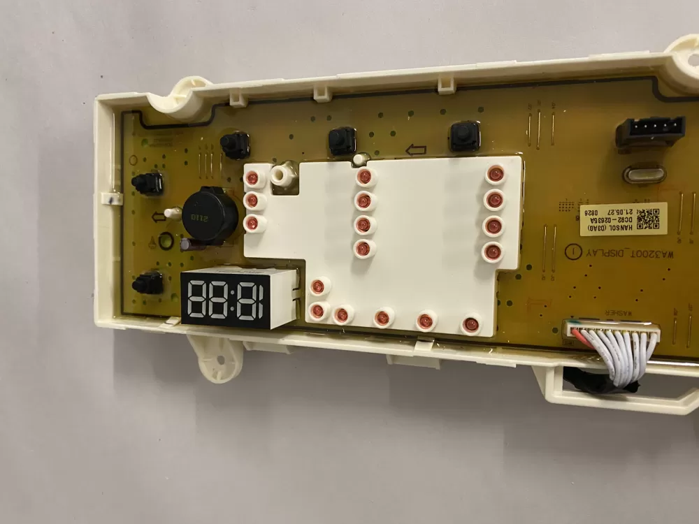 Samsung DC92-02117F Washer Control Board AZ202731 | BKV901