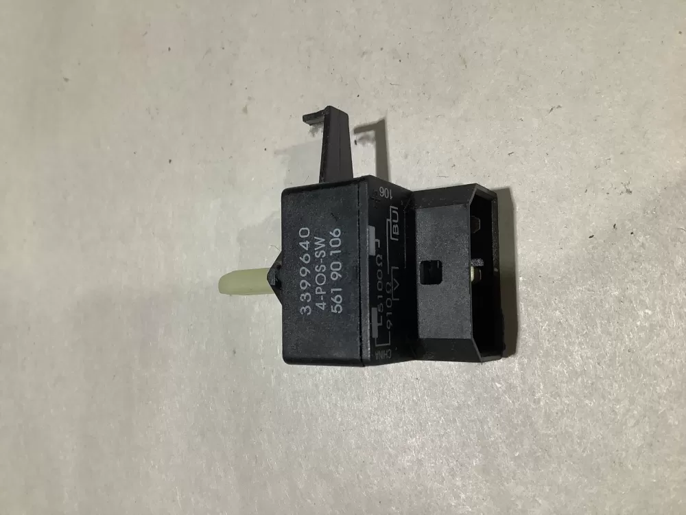 Whirlpool 3396014 Dryer Inglis Kitchen Aid Switch AZ105481 | Sl119