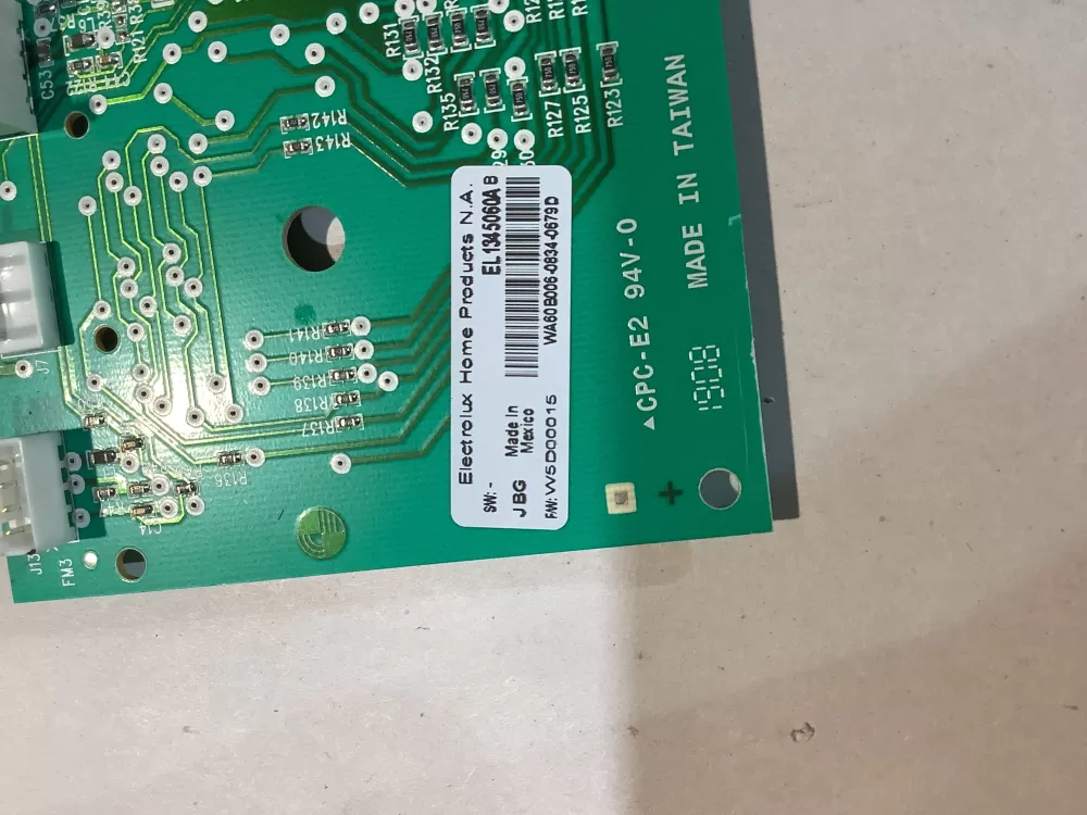 Frigidaire EL1345060A Washer Control Board Interface AZ147172 | BG2474