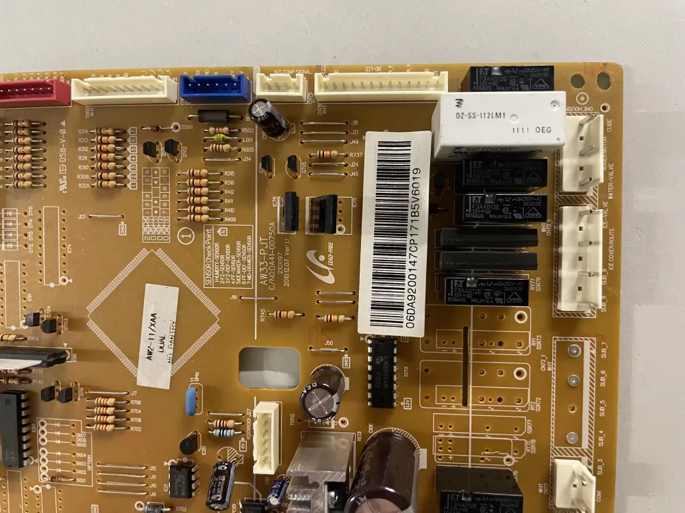 Samsung DA92-00147C Refrigerator Control Board AZ141853 | KM954
