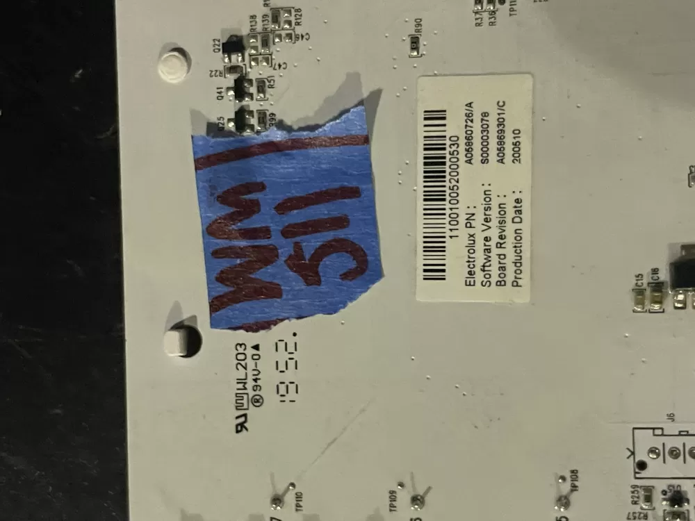 Frigidaire A05860726/A Refrigerator Control Board Display AZ38247 | Wm511