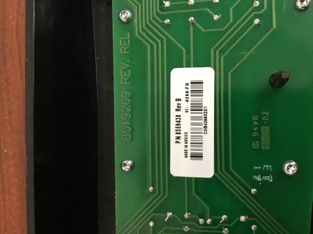 Kenmore Whirlpool 8558760 8559430 Dryer Control Board AZ28207 | NRV306