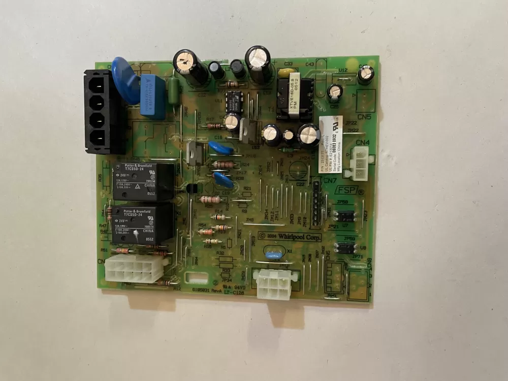 Whirlpool  Kenmore WP2313177  AP6007212  2313177  2313177EXCR  2313177R  2313177REXCR  061660441  06166 0441  PS11740322 Refrigerator Control Board