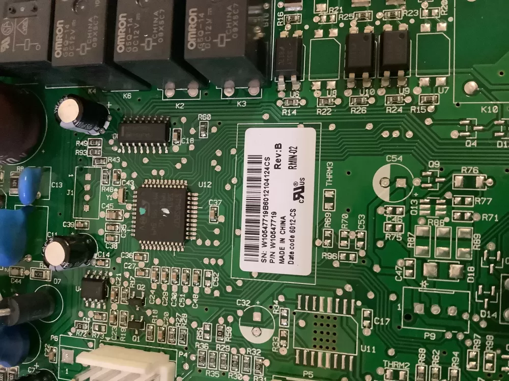 Whirlpool Maytag W10547719 Refrigerator Control Board AZ191623 | NR1405