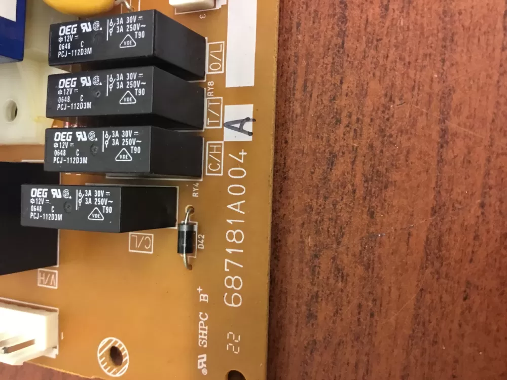LG 687181A004A P1 6A004 Microwave Control Board 687181a004 AZ31840 | NR1675