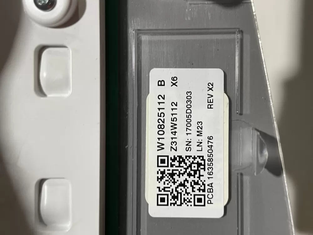 Whirlpool W10825112 W10911024 Washer Control Board Panel AZ142782 | Wmv755