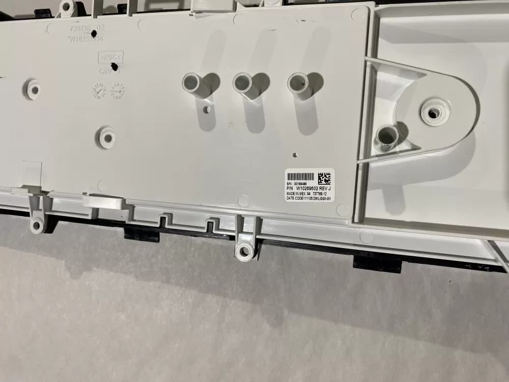 Whirlpool WPW10269602 Washer Control Board Interface AZ153912 | BKV793