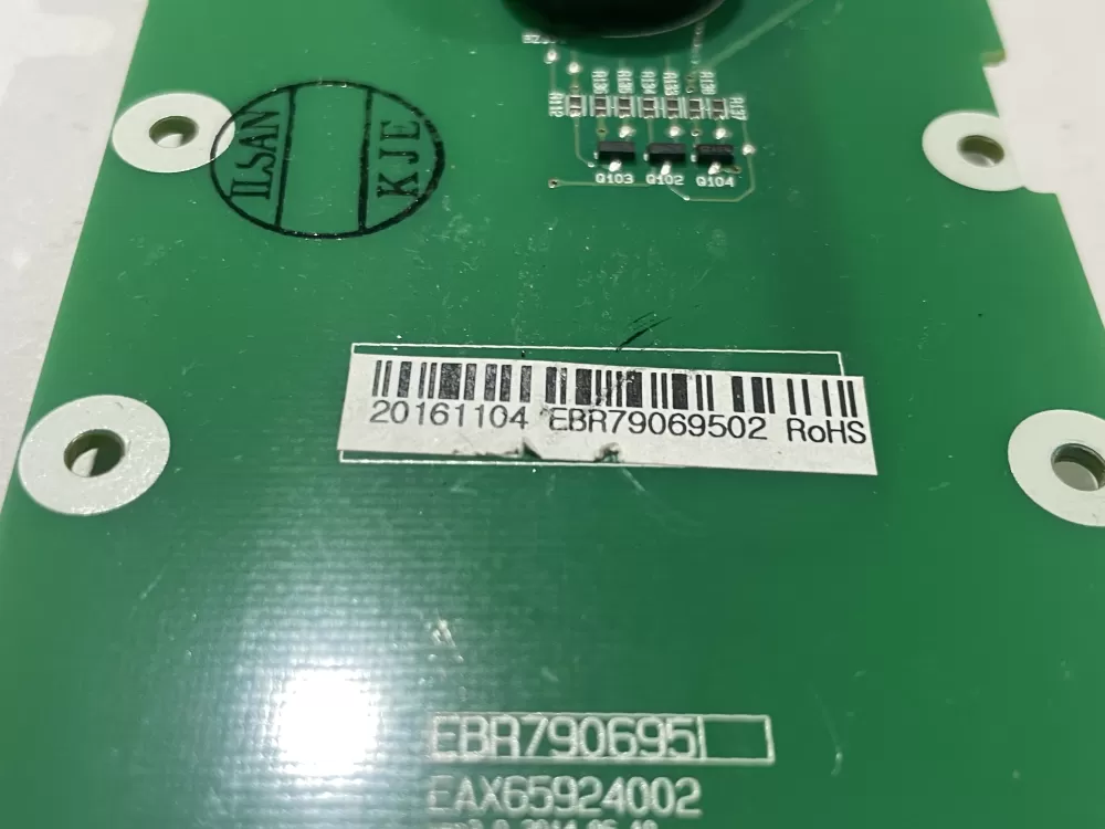 LG Refrigerator Ebr790695 Eax65924002 Dispenser Control Board AZ113267 | Wmv669