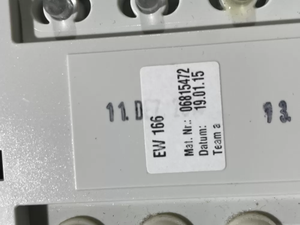 Miele 6815472 06815472 EW166 Washer Control Board AZ89453 | Wmv413