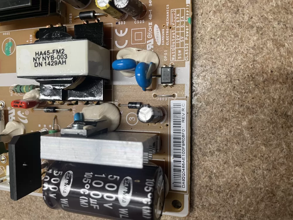 Samsung DA92 00486A Refrigerator Control Board AZ10612 | KM1587