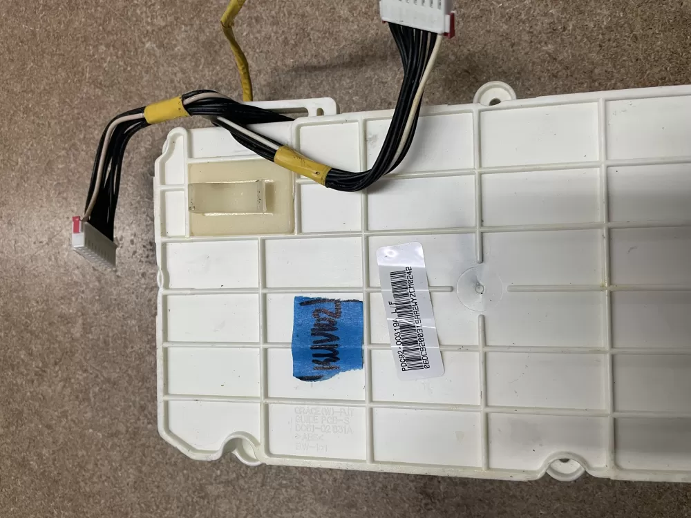 Samsung DC92-00319A Washer Control Board Vrt Steam Panel AZ22913 | KMV102