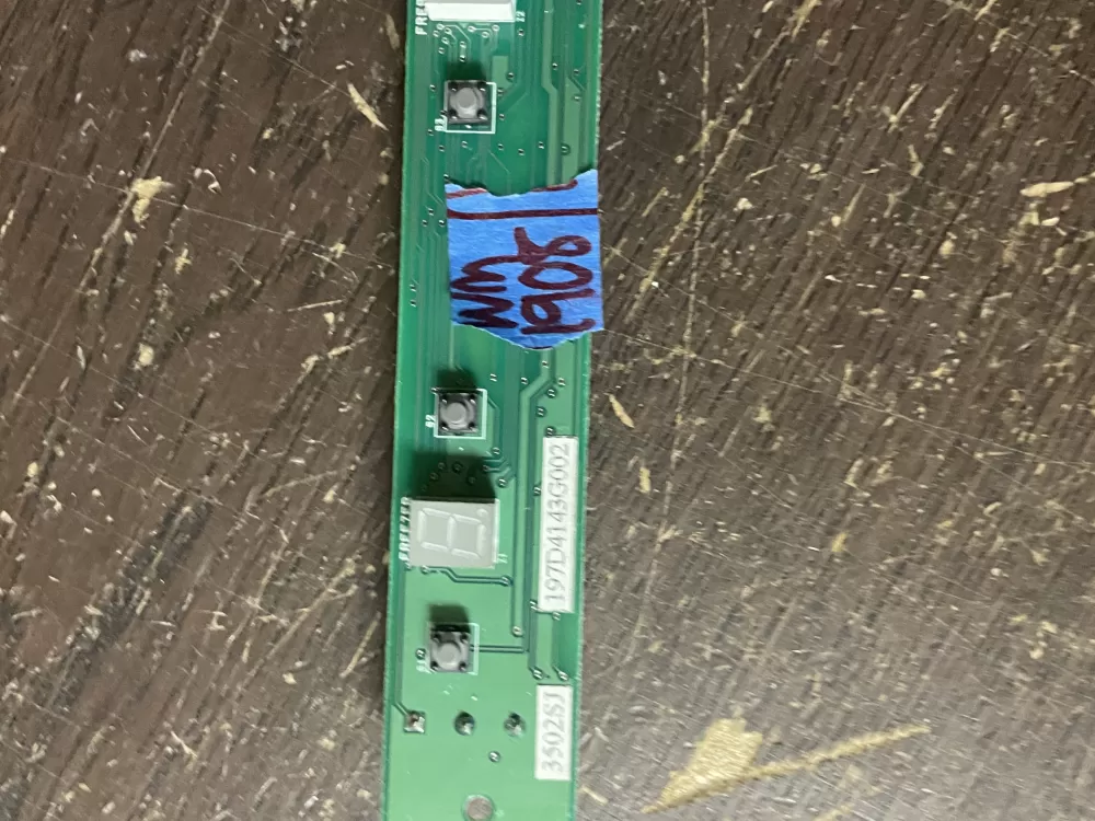 GE 197D4143G002 EBX1018G003 Refrigerator UI Control Board AZ51832 | Wm1908