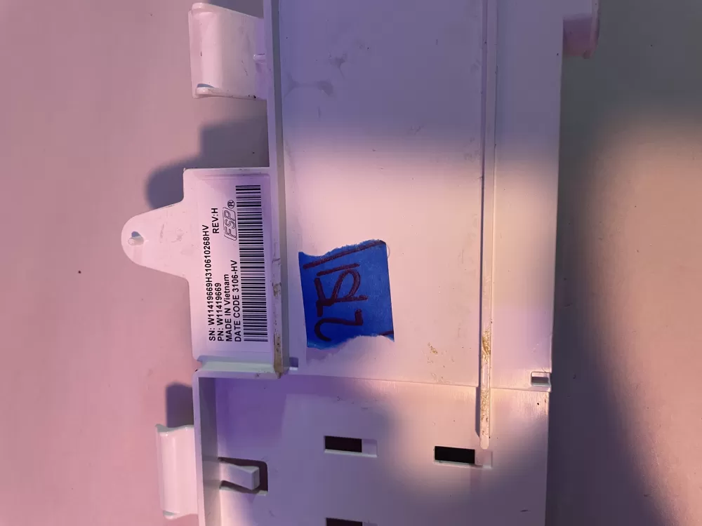 Whirlpool W11419669 Washer Control Board AZ195369 | KM2751